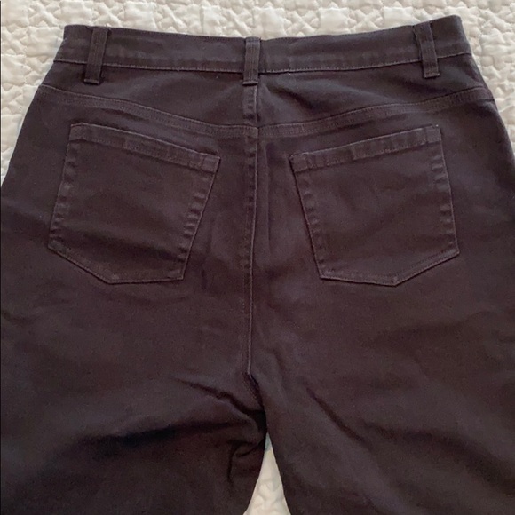 Gloria Vanderbilt black Amanda jeans size 12L - Picture 6 of 7